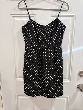 J.Crew polka dot dress